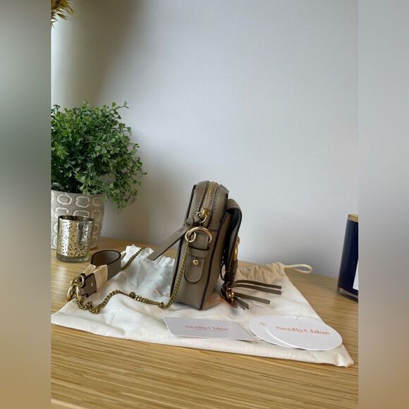 See by Chloe Small Joan Suede & Leather Crossbody Bag - Picture 10 of 12